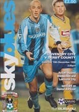 Coventry City v Derby County 19-Dec-1998