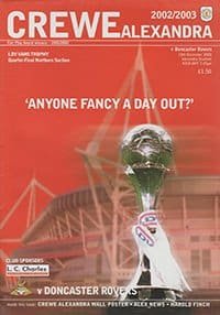 Crewe Alexandra v Doncaster Rovers 10-Dec-2002