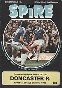 Chesterfield v Doncaster Rovers 26-Dec-1981