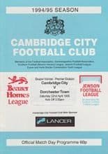 Cambridge City v Dorchester Town 22-Apr-1995