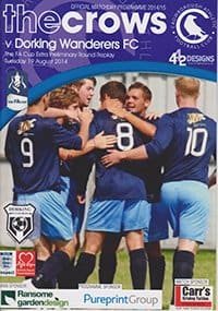 Crowborough Athletic v Dorking Wanderers 19-Aug-2014
