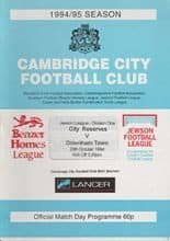 Cambridge City Reserves v Downham Town 29-Oct-1994
