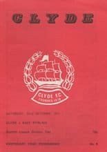 Clyde v East Stirling 22-Oct-1977