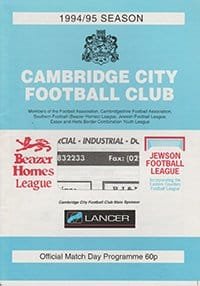 Cambridge City Reserves v Ely City 04-Feb-1995