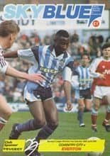 Coventry City v Everton 18-Apr-1992