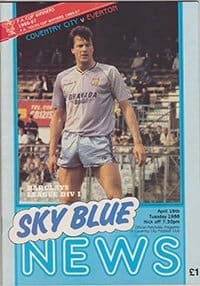Coventry City v Everton 19-Apr-1988