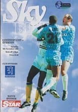 Coventry City v Everton 06-Nov-1993
