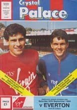 Crystal Palace v Everton 30-Sep-1989