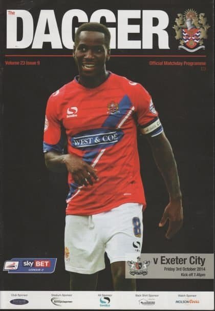 Dagenham and Redbridge v Exeter City 03-Oct-2014