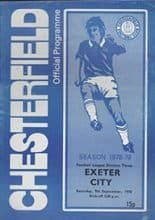 Chesterfield v Exeter City 09-Sep-1978