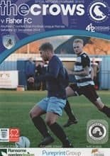 Crowborough Athletic v Fisher FC 20-Dec-2014
