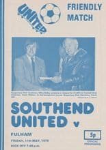 Southend United v Fulham 11-May-1979