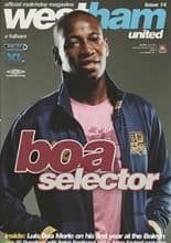 West Ham United v Fulham 12-Jan-2008