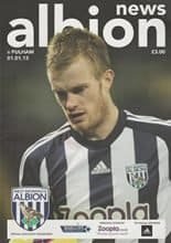 West Bromwich Albion v Fulham 01-Jan-2013