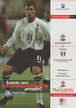 Southampton v Fulham 27-Oct-2002