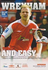Wrexham v Gateshead 05-Apr-2010