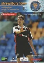 Shrewsbury Town v Gillingham 13-Sep-2008