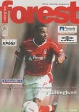 Nottingham Forest v Gillingham 18-Sep-2002