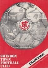 Swindon Town v Gillingham 19-Apr-1980