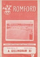 Romford v Gillingham XI 20-May-1963