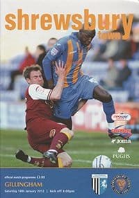 Shrewsbury Town v Gillingham 14-Jan-2012