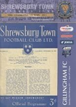 Shrewsbury Town v Gillingham 26-Feb-2011