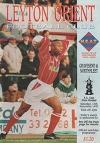Leyton Orient v Gravesend & Northfleet 13-Nov-1993