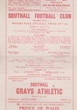 Southall v Grays Athletic 06-Apr-1963