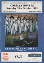 Stafford Rangers v Gresley Rovers 28-Oct-1995