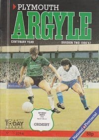 Plymouth Argyle v Grimsby Town 21-Mar-1987