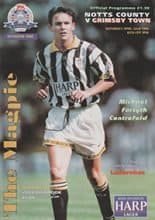 Notts County v Grimsby Town 22-Apr-1995