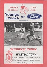 Wisbech Town v Harwich & Parkeston 30-Apr-1994