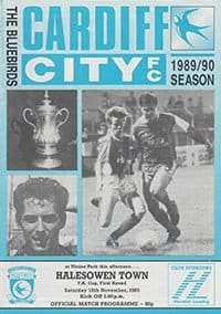 Cardiff City v Halesowen 18-Nov-1989