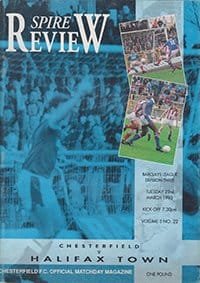 Chesterfield v Halifax Town 23-Mar-1993
