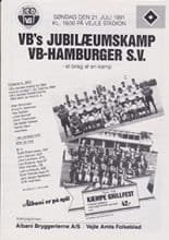 Vejle v Hamburg SV 21-Jul-1991