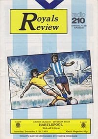 Reading v Hartlepool United 17-Dec-1983