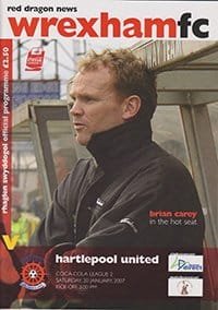 Wrexham v Hartlepool United 20-Jan-2007
