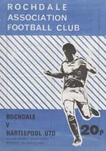Rochdale v Hartlepool United 23-Aug-1980