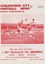 Chelmsford City v Hastings United 24-Oct-1964