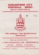 Chelmsford City v Hastings United 28-Dec-1963
