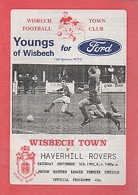 Wisbech Town v Haverhill Rovers 05-Sep-1992