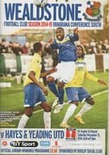 Wealdstone v Hayes & Yeading United 13-Dec-2014