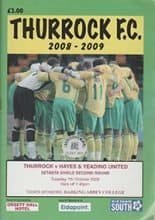 Thurrock v Hayes & Yeading United 07-Oct-2008