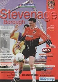Stevenage Borough v Hednesford Town 18-Mar-2000