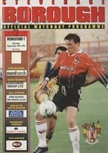 Stevenage Borough v Hednesford Town 19-Sep-1998
