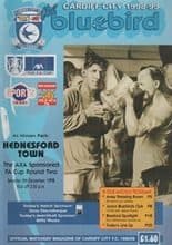 Cardiff City v Hednesford 05-Dec-1998