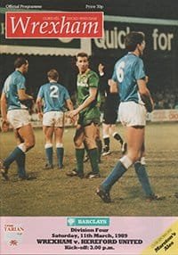 Wrexham v Hereford United 11-Mar-1989