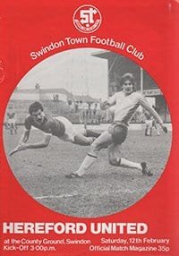 Swindon Town v Hereford United 12-Feb-1983