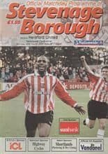 Stevenage Borough v Hereford United 12-Mar-2001