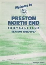 Preston North End v Hereford United 13-Sep-1986